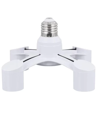 VenCore 6373-10015 - 4xE27 Bulb Adaptor 4x60W Max - Αντάπτορας - Μετατροπέας από 1xE27 σε 