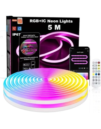 VenCore 6174-10001 - Set LED Strip RGB+IC 5m ip67 WiFi & Remote - Σετ 5 Μέτρων Ταινία LED 