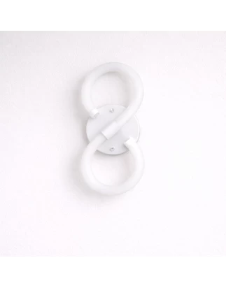 VenCore Eterna White 6093-20054 - Μοντέρνο Επιτοίχιο Φωτιστικό Απλίκα LED 12W Λευκό Αλουμί