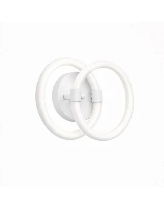 VenCore Vireon White 6093-20058 - Μοντέρνο Επιτοίχιο Φωτιστικό Απλίκα LED 12W Λευκό Αλουμί