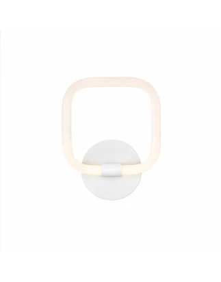 VenCore Seren White 6093-20062 - Μοντέρνο Επιτοίχιο Φωτιστικό Απλίκα LED 12W Λευκό Αλουμίν