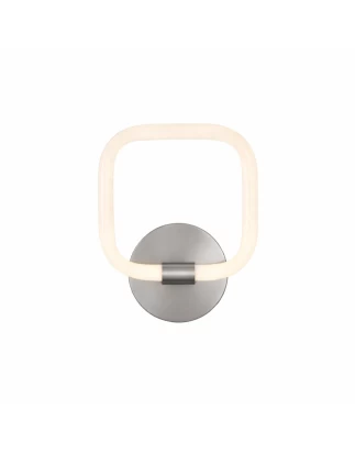 VenCore Seren Silver 6093-20063 - Μοντέρνο Επιτοίχιο Φωτιστικό Απλίκα LED 12W Ασημί Αλουμί