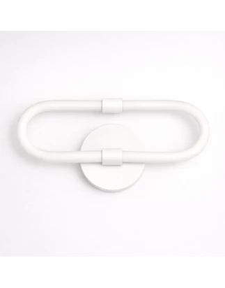 VenCore Circa White 6093-20066 - Μοντέρνο Επιτοίχιο Φωτιστικό Απλίκα LED 12W Λευκό Αλουμίν