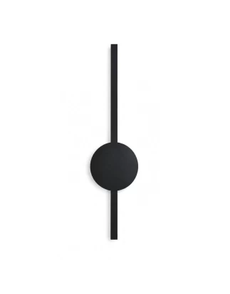 VenCore Axion Black 6093-20094 - Μοντέρνο Επιτοίχιο Φωτιστικό Απλίκα LED 12W Μαύρο Αλουμίν