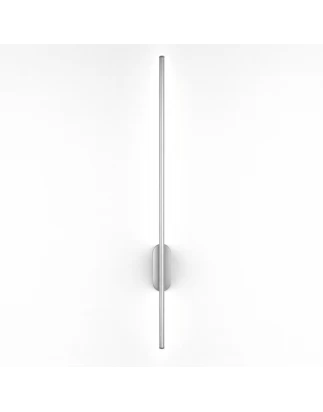VenCore Lineon Silver 6093-20116 - Μοντέρνο Επιτοίχιο Φωτιστικό Απλίκα LED 60CM 12W Ασημί 