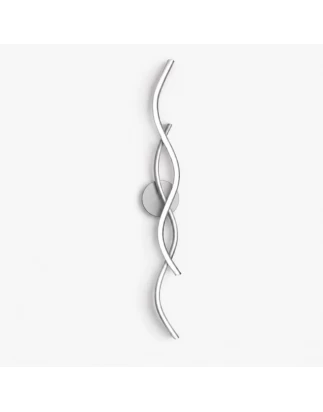 VenCore Serelis Silver 6093-20144 - Μοντέρνο Επιτοίχιο Φωτιστικό Απλίκα LED 80CM 14W Ασημί