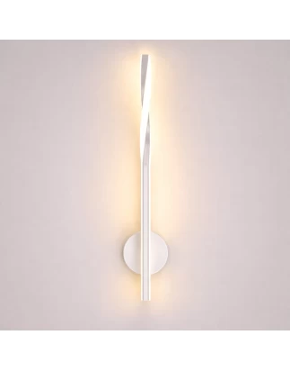 VenCore Twynor White 6093-20155 - Μοντέρνο Επιτοίχιο Φωτιστικό Απλίκα LED 40CM 10W Λευκό Α