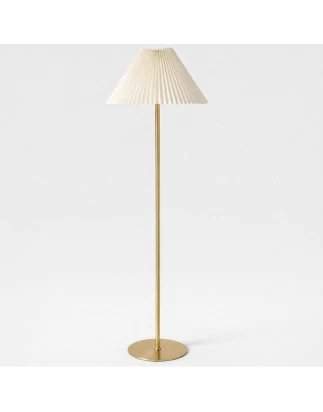 VenCore Velune Gold 6091-20014 - Μοντέρνο Επιδαπέδιο Φωτιστικό Μονόφωτο Χρυσό Αλουμίνιο κα