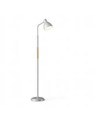 VenCore Orin Silver 6091-20017 - Μοντέρνο Επιδαπέδιο Φωτιστικό Μονόφωτο Ασημί Αλουμίνιο κα