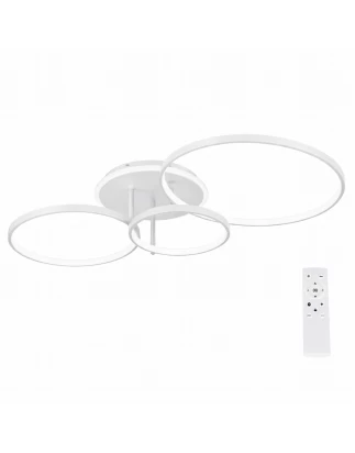 VenCore Elora White 7741-20029 - Μοντέρνο Φωτιστικό Οροφής Πλαφονιέρα LED 100W Λευκό Αλουμ