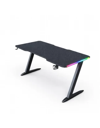 VenCore 2730-10009 - Gaming Desk 140x60x74cm Black - Μοντέρνο Γραφείο Gaming VenCore Μοριο
