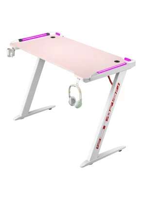 VenCore 2730-10011 - Gaming Desk 140x60x74cm Pink - Μοντέρνο Γραφείο Gaming VenCore Μοριοσ
