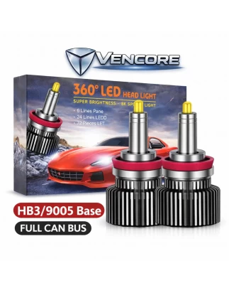 VenCore 3126-10209 - HB3 9005 - Ζεύγος Λαμπτήρων LED για Βάση HB3 9005 Κυρίως Φωτισμού Αυτ