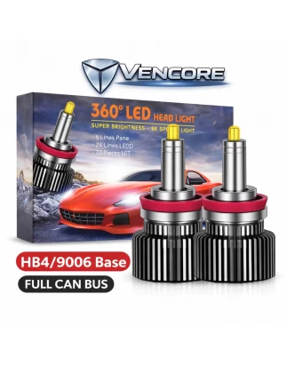 VenCore 3126-10210 - HB4 9006 - Ζεύγος Λαμπτήρων LED για Βάση HB4 9006 Κυρίως Φωτισμού Αυτ