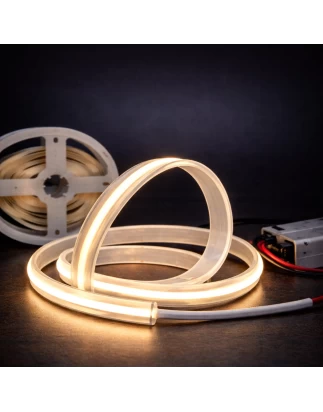 VenCore 6174-50023 - Ledstrip Cob 12W IP68 WW - Ταινία LED Τύπου COB - 5 Μέτρα (1 Roll) - 