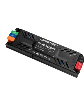 VenCore 6614-50012 - Aluminium High Tech Power Supply 200W 24V 8.35A - Τροφοδοτικό Αλουμιν