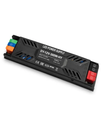 VenCore 6614-50013 - Aluminium High Tech Power Supply 300W 12V 25A - Τροφοδοτικό Αλουμινίο