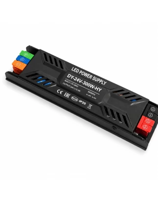 VenCore 6614-50014 - Aluminium High Tech Power Supply 300W 24V 12.5A - Τροφοδοτικό Αλουμιν