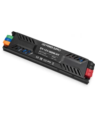 VenCore 6614-50015 - Aluminium High Tech Power Supply 500W 12V 41.67A - Τροφοδοτικό Αλουμι