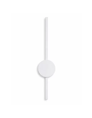 VenCore Axion White 6093-20095 - Μοντέρνο Επιτοίχιο Φωτιστικό Απλίκα LED 12W Λευκό Αλουμίν