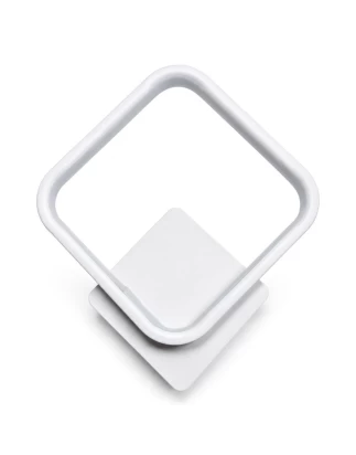 VenCore Elara White 6093-20010 - Μοντέρνο Επιτοίχιο Φωτιστικό Απλίκα LED 12W Λευκό Αλουμίν