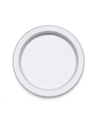 VenCore Noctis White 6093-20014 - Μοντέρνο Επιτοίχιο Φωτιστικό Απλίκα LED 12W Λευκό Αλουμί