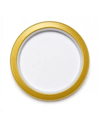 VenCore Noctis Gold 6093-20016 - Μοντέρνο Επιτοίχιο Φωτιστικό Απλίκα LED 12W Χρυσό Αλουμίν