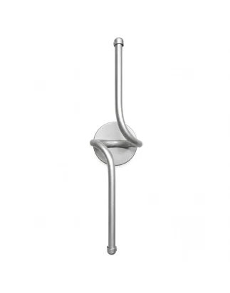 VenCore Aureon Silver 6093-20148 - Μοντέρνο Επιτοίχιο Φωτιστικό Απλίκα LED 12W Ασημί Αλουμ