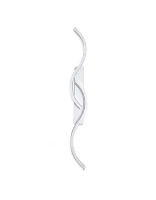 VenCore Zevora White 6093-20135 - Μοντέρνο Επιτοίχιο Φωτιστικό Απλίκα LED 12W Λευκό Αλουμί