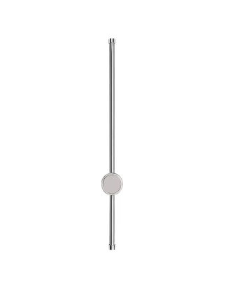 VenCore Serenor Silver 6093-20128 - Μοντέρνο Επιτοίχιο Φωτιστικό Απλίκα LED 7W Ασημί Αλουμ