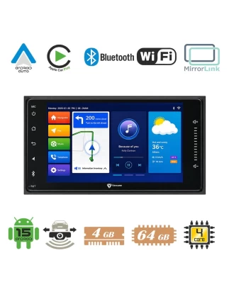 VenCore 3236-10004 - Android 15 Multimedia για Toyota ALL 7 inches Deck 200mm 4GB/64GB με 
