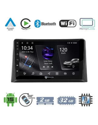 VenCore 3236-10005-0102B - Οθόνη Multimedia Android 15 9 PX5S Octa-Core 2GB/32GB IPS με Πρ
