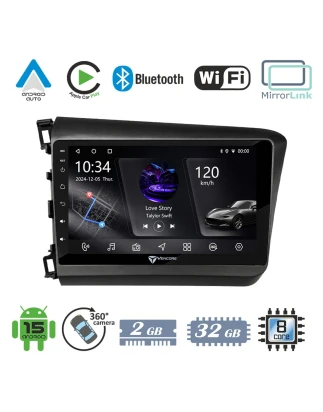 VenCore 3236-10005-0149B - Οθόνη Multimedia Android 15 9 PX5S Octa-Core 2GB/32GB IPS με Πρ