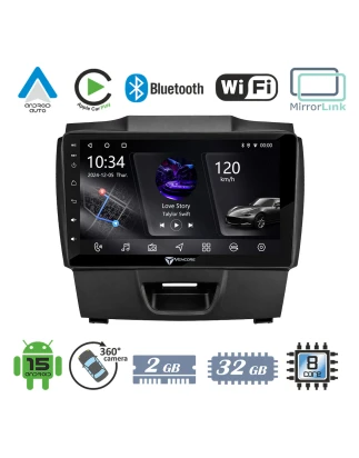VenCore 3236-10005-0273B - Οθόνη Multimedia Android 15 9 PX5S Octa-Core 2GB/32GB IPS με Πρ