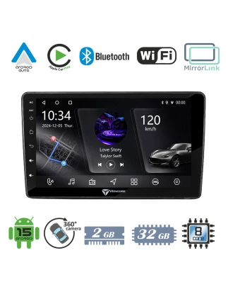 VenCore 3236-10006-0410B - Οθόνη Multimedia Android 15 10.1 PX5S Octa-Core 2GB/32GB IPS με