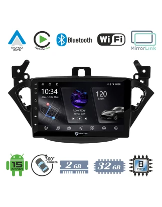 VenCore 3236-10005-0425B1 - Οθόνη Multimedia Android 15 9 PX5S Octa-Core 2GB/32GB IPS με Π