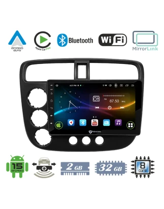 VenCore 3236-10007-0445B - Οθόνη Multimedia Android 15 9 9109A MTK6762 Octa-Core 2GB/32GB 