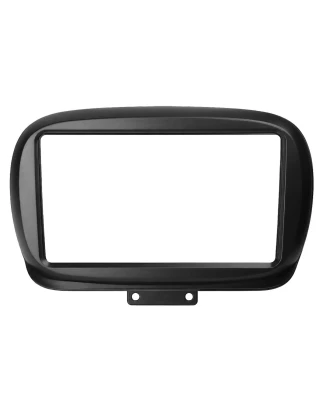 VenCore 3550-0534B - Πρόσοψη 9 με Καλωδίωση & CANbus Box για Fiat 500X 2014-2020 – Μαύρη