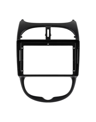 VenCore 3550-0540B - Πρόσοψη 9 με Καλωδίωση & CANbus Box για Peugeot 206 1998-2006 – Μαύρη