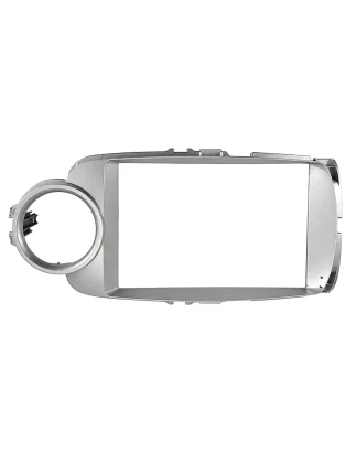 VenCore 3550-0635S - Πρόσοψη 9 με Καλωδίωση & CANbus Box για Toyota Yaris 2012-2015 – Ασημ