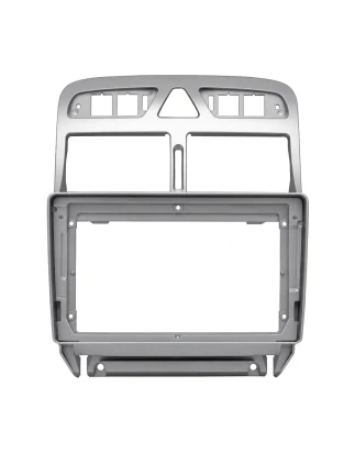 VenCore 3550-0655S - Πρόσοψη 9 με Καλωδίωση & CANbus Box για Peugeot 307 2002-2008 – Ασημί