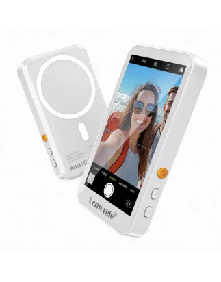  Lemorele R600 Pro Ασύρματη Οθόνη Selfie με Μαγνητική Στήριξη MagSafe (WiFi & Bluetooth) W
