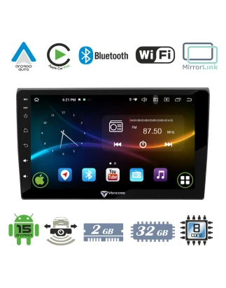 VenCore 3236-10007-0724B - Οθόνη Multimedia Android 15 9 9109A MTK6762 Octa-Core 2GB/32GB 