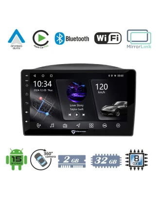 VenCore 3236-10006-0779B - Οθόνη Multimedia Android 15 10.1 PX5S Octa-Core 2GB/32GB IPS με