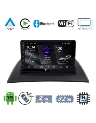 VenCore 3236-10005-0780B - Οθόνη Multimedia Android 15 9 PX5S Octa-Core 2GB/32GB IPS με Πρ