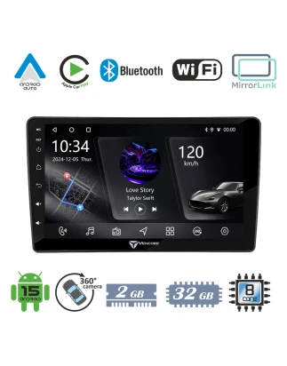 VenCore 3236-10005-0798B1 - Οθόνη Multimedia Android 15 9 PX5S Octa-Core 2GB/32GB IPS με Π